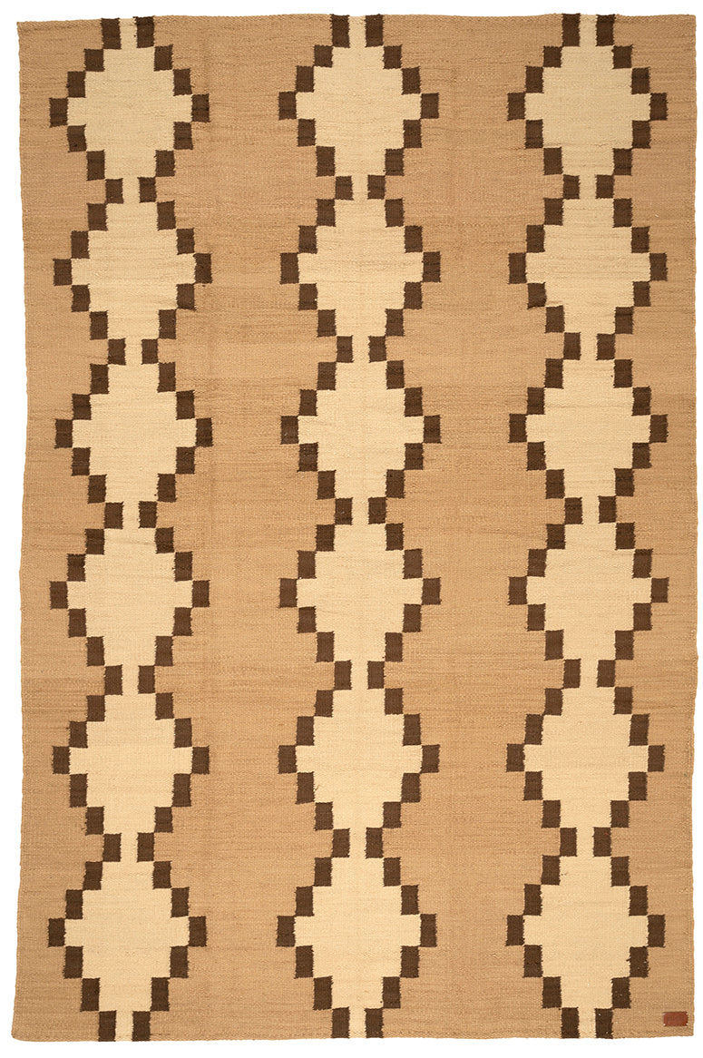 Malena Rug Camel, Bone & Coffee | 6'6" x 10'0"