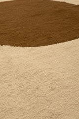 Sol Rug Bone & Chestnut | 4'6" x 6'6"