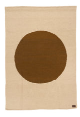Sol Rug Bone & Chestnut | 4'6" x 6'6"