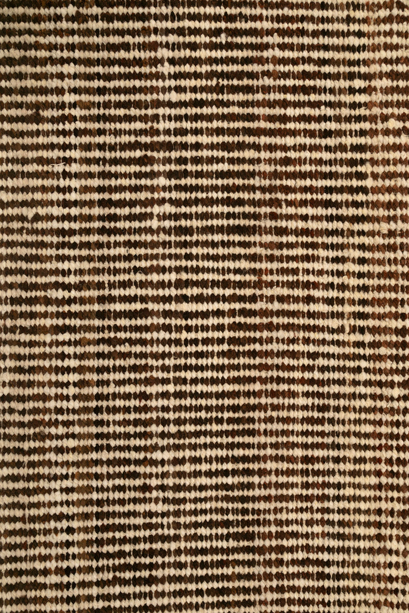 Selva Rug Burgundy & Natural White | 6'6" x 9'8"