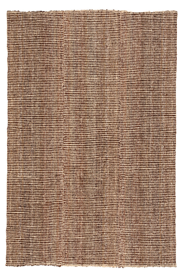 Selva Rug Burgundy & Natural White | 6'6" x 9'8"