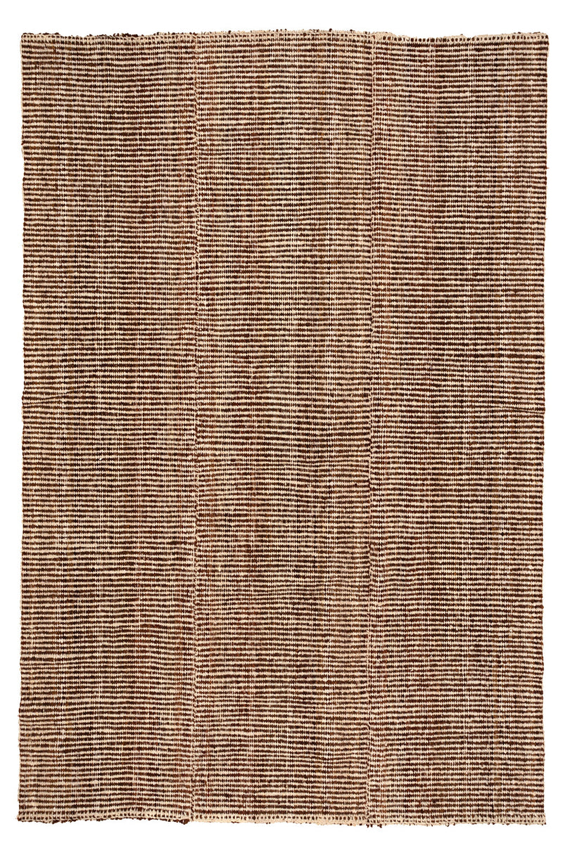 Selva Rug Burgundy & Natural White | 6'6" x 9'8"