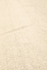 Classica + Fringe Rug Natural White | 4'6" x 6'8"
