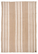 Clemencia Rug Sand & Natural White | 6'9" x 9'9"
