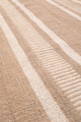 Clemencia Rug Sand & Natural White | 6'9" x 9'9"