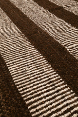 Sierra Rug Brown & Natural White | 6'8" x 8'6"