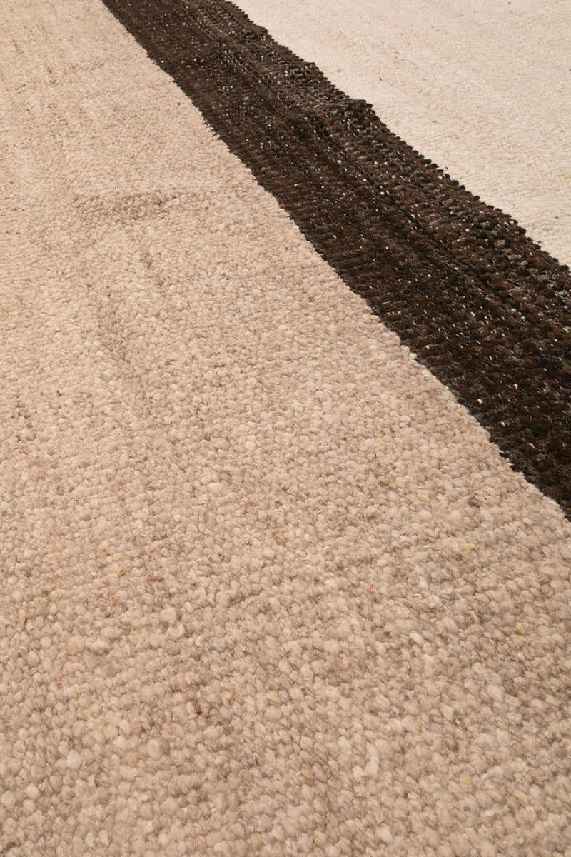 Danna Rug Sand, Brown, White | 6'3" x 9'8"