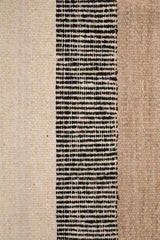 Paloma Rug Natural White, Black & Sand | 8'0" x 9'10"