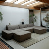 Modo 3 Piece Sofa - Performance Fabric - Mocha