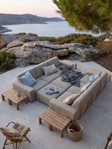 Modo Outdoor Daybed Sofa - Almond