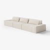 Modo 3 Piece (142") Sofa - Boucle