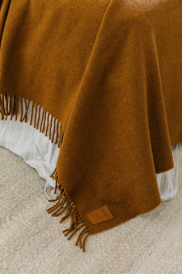 Puna Throw - Tobacco