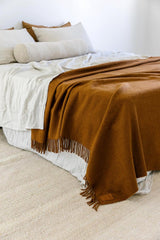 Puna Throw - Tobacco