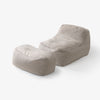 Dume Lounge Chair + Ottoman Outdoor - Almond