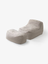 Dume Lounge Chair + Ottoman Outdoor - Almond