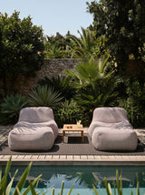 Outdoor All Weather Bundle (Set of Two) - Burgundy