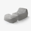 Dume Lounge Chair + Ottoman Outdoor - Gray
