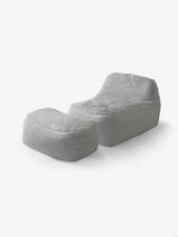 Dume Lounge Chair + Ottoman Outdoor - Gray