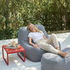 Dume Lounge Chair + Ottoman Outdoor - Navy