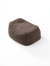 Dume Ottoman Slipcover - Mocha