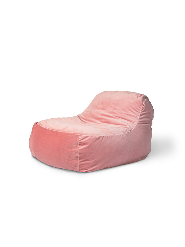Dune Chair Velvet - Flamingo