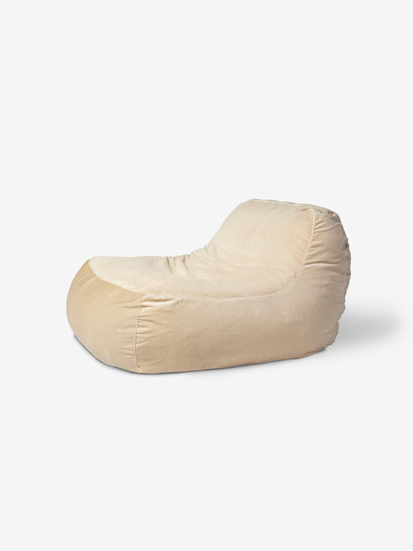 Dune Velvet Chair Cover - Marshmallow