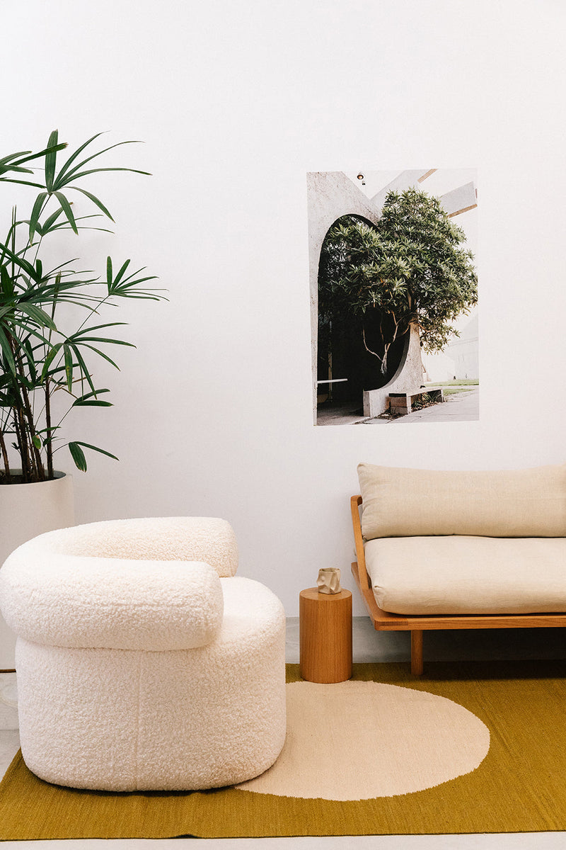 Sol Rug Olive & Bone | 5'10" x 8'8"