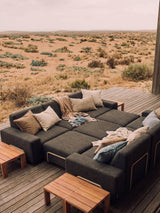Modo Outdoor Daybed Sofa - Graphite