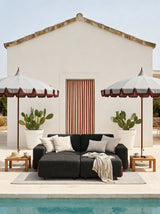 Modo 2 Seater Outdoor Sofa - Graphite with Malbec Aluminum