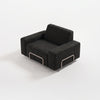 Modo Armchair Outdoor - Graphite with Stone Aluminum