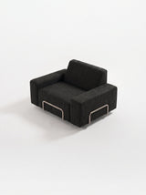 Modo Armchair Outdoor - Graphite with Stone Aluminum