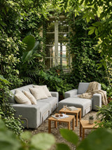 Modo Armchair Outdoor - Gray with Stone Aluminum