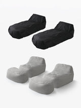 Outdoor All Weather Bundle (Set of Two) - Gray