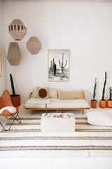 Vera Rug Natural White, Black & Latte | 8'0" x 10'0"
