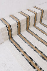 Vera Rug Natural White, Black & Latte | 8'0" x 10'0"