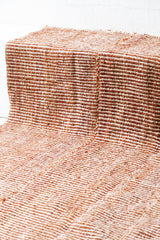 Selva Rug Burgundy & Natural White | 6'6" x 9'8"