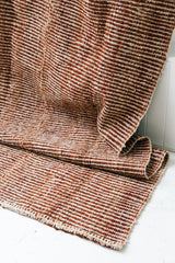 Selva Rug Burgundy & Natural White | 6'6" x 9'8"