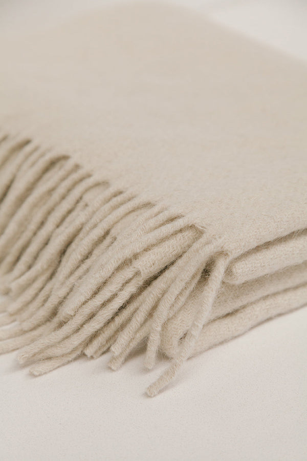 Puna Throw - Natural White