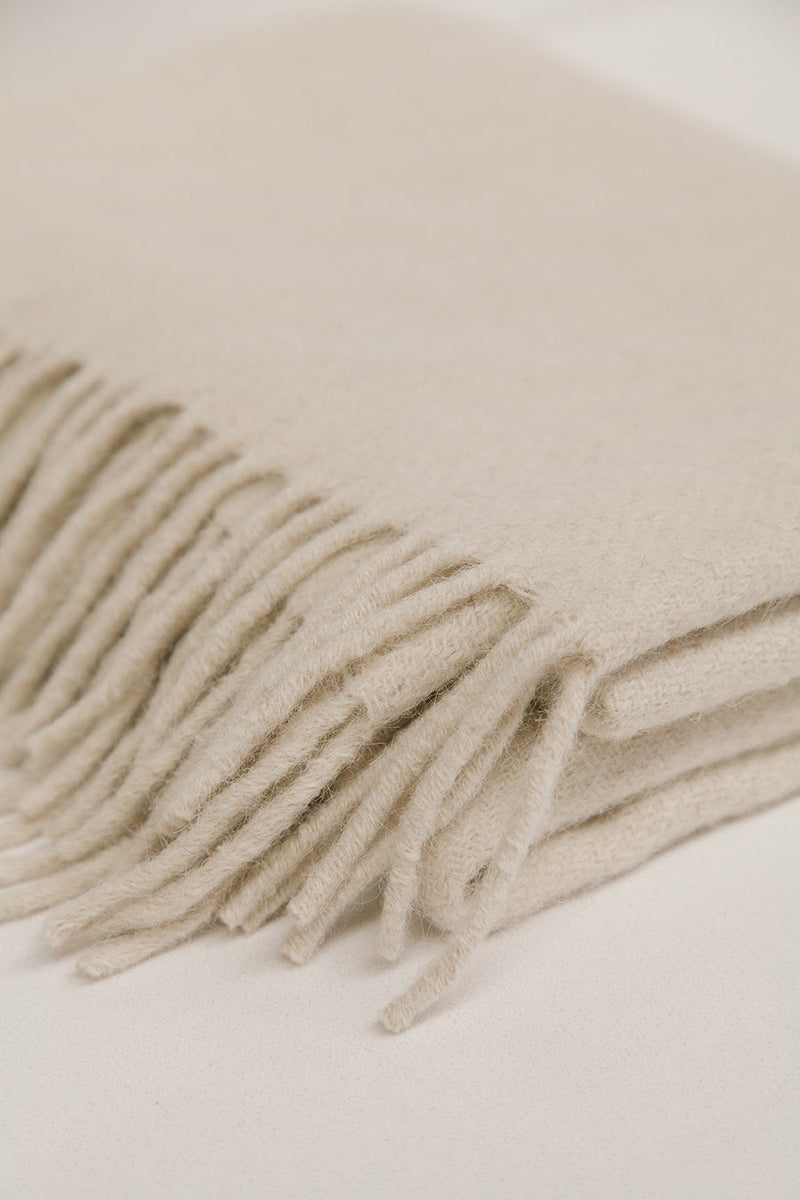 Puna Throw - Natural White