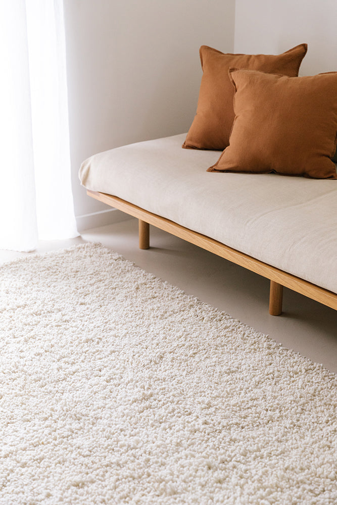 Maya Rug Natural White | 5'8" x 6'0"