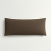 Modo King Size Pillow Covers, Mocha (Set of Two)