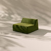 Modo Center Slipcover - Velvet - Moss