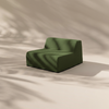 Modo Center Slipcover - Performance Fabric - Sage