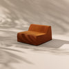 Modo Center Slipcover - Velvet - Tangerine