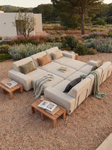 Modo Outdoor Daybed Sofa - Oat