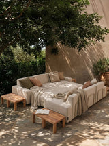 Modo Outdoor Daybed Sofa - Oat