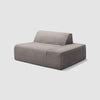 Modo Left End Performance Fabric - Mocha