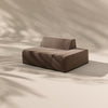 Modo Left End Slipcover - Velvet - Portobello