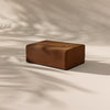 Modo Ottoman Slipcover - Velvet - Cognac
