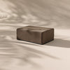 Modo Ottoman Slipcover - Velvet - Portobello